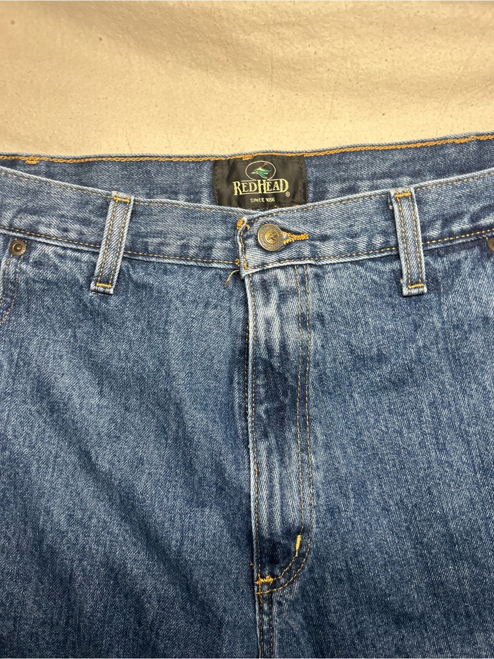 RedHead Men's Relaxed Fit Denim Jeans in Blue